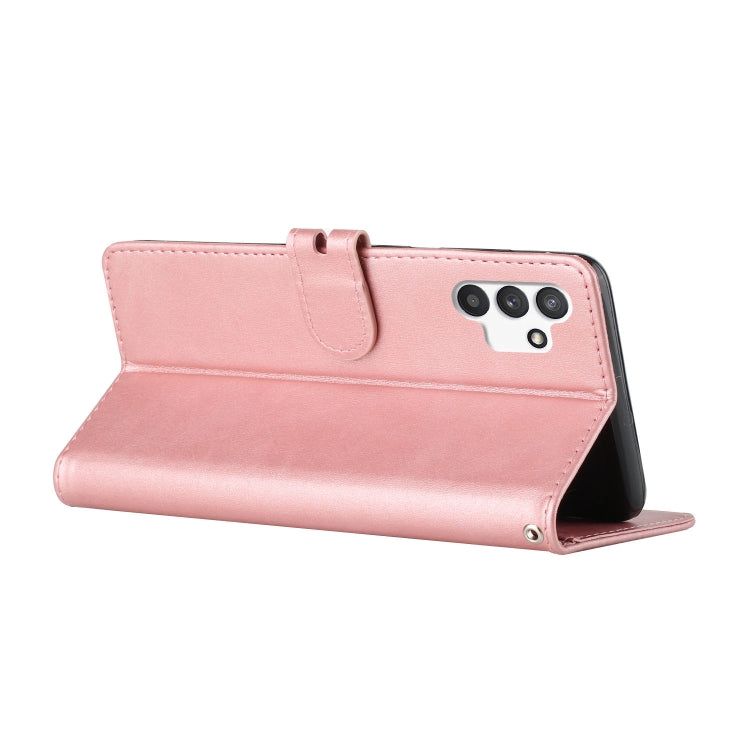 For Samsung Galaxy A13 4G Cow Texture Leather Phone Case