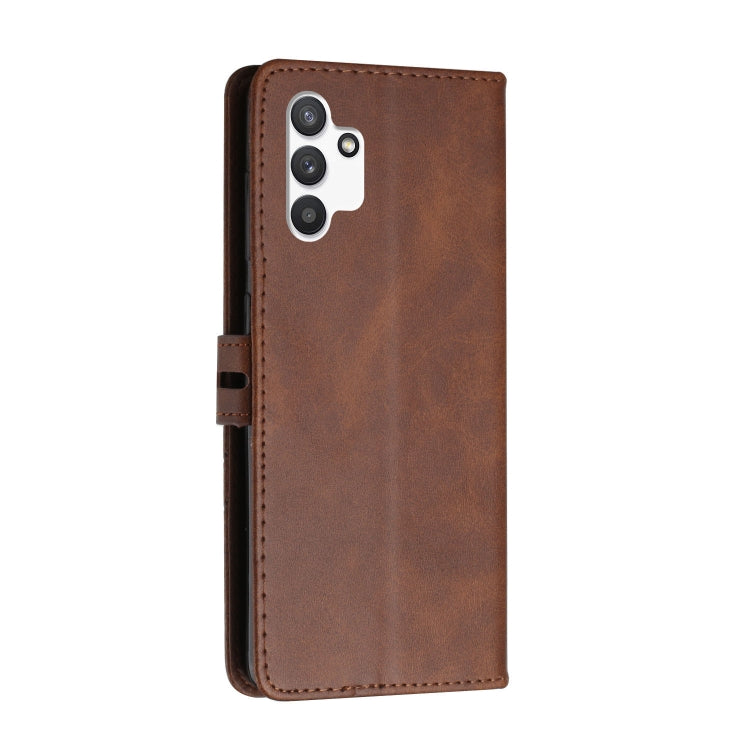 For Samsung Galaxy A13 4G Cow Texture Leather Phone Case