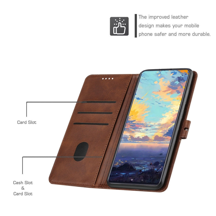 For Samsung Galaxy A03s 166mm Version Cow Texture Leather Phone Case