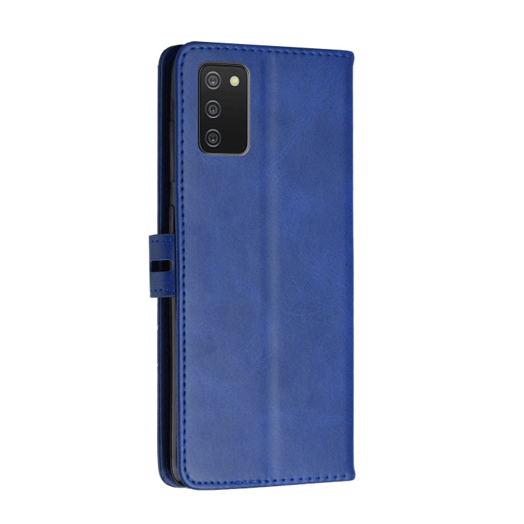 For Samsung Galaxy A03s 166mm Version Cow Texture Leather Phone Case