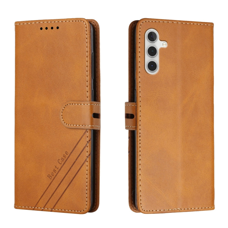 For Samsung Galaxy A13 5G Cow Texture Leather Phone Case