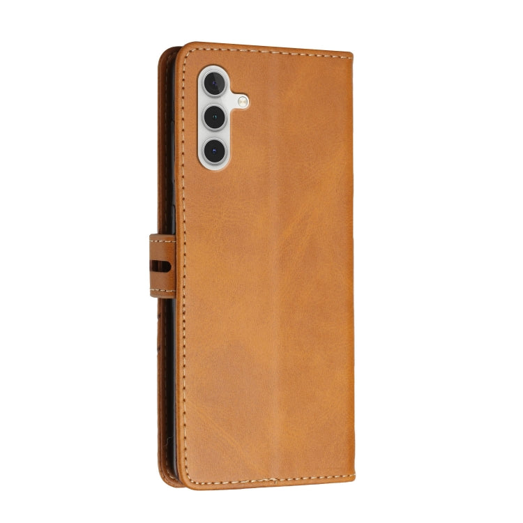 For Samsung Galaxy A13 5G Cow Texture Leather Phone Case