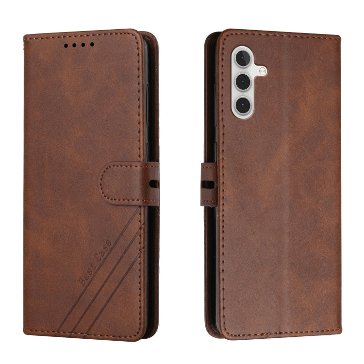 For Samsung Galaxy A13 5G Cow Texture Leather Phone Case
