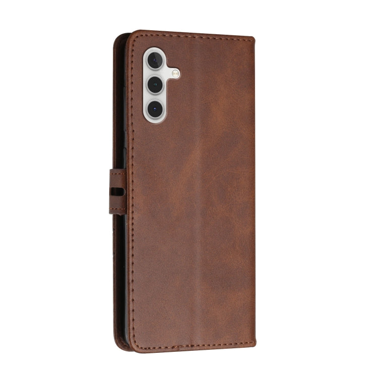 For Samsung Galaxy A13 5G Cow Texture Leather Phone Case