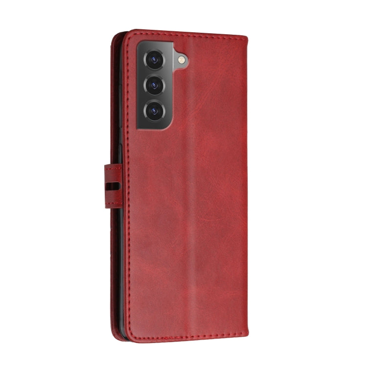 For Samsung Galaxy S22+ 5G Cow Texture Leather Phone Case