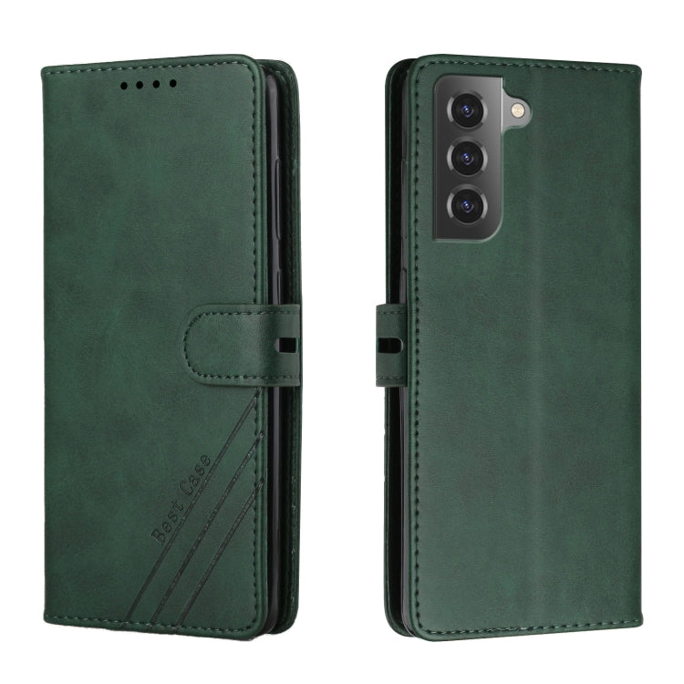 For Samsung Galaxy S22+ 5G Cow Texture Leather Phone Case