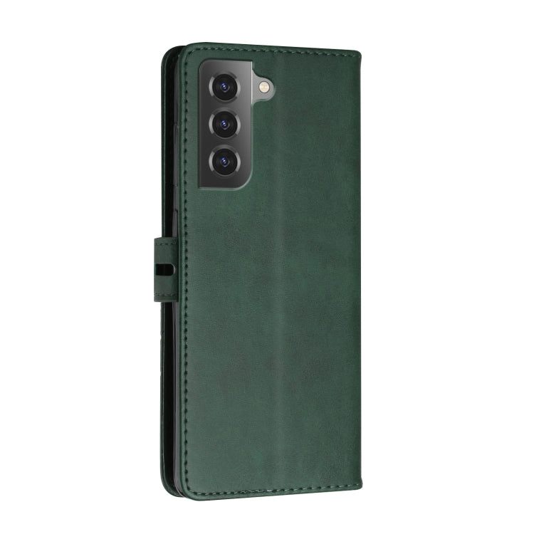 For Samsung Galaxy S22+ 5G Cow Texture Leather Phone Case