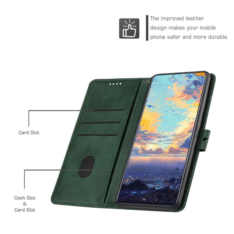 For Samsung Galaxy S22+ 5G Cow Texture Leather Phone Case