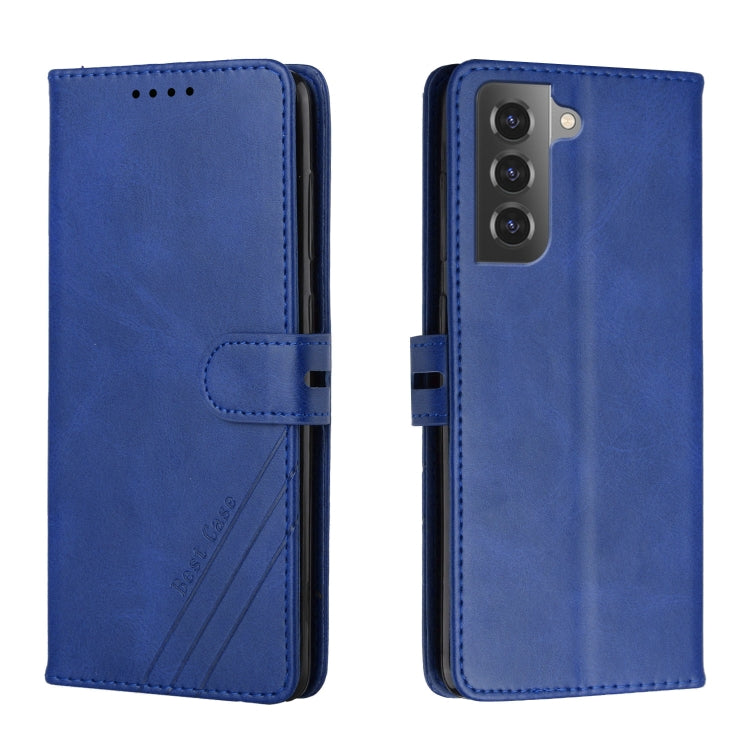 For Samsung Galaxy S22+ 5G Cow Texture Leather Phone Case