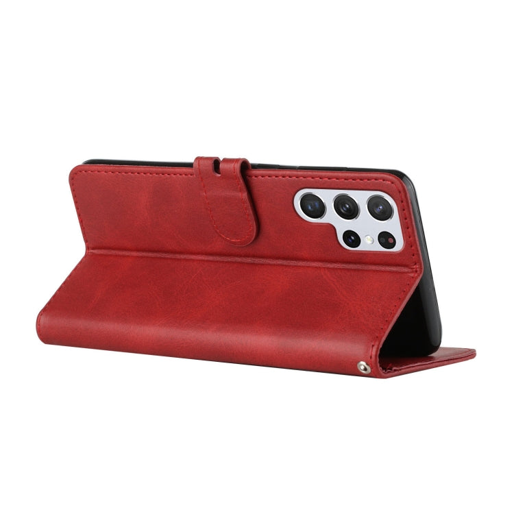 For Samsung Galaxy S22 Ultra 5G Cow Texture Leather Phone Case