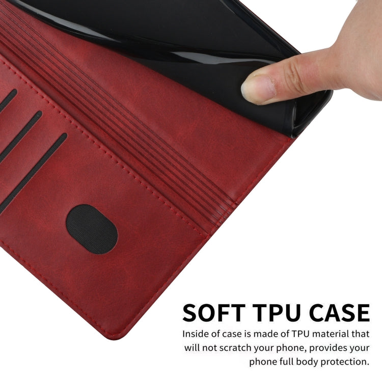 For Samsung Galaxy S22 Ultra 5G Cow Texture Leather Phone Case