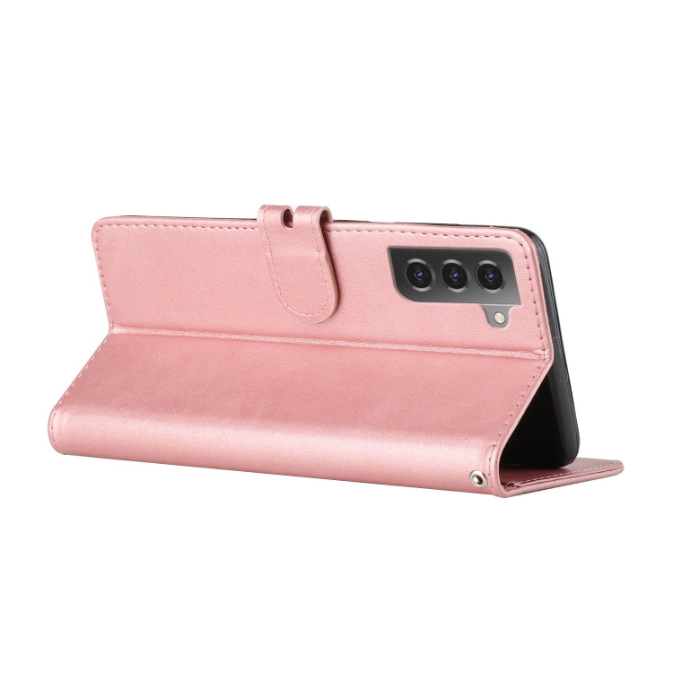 For Samsung Galaxy S22 5G Cow Texture Leather Phone Case