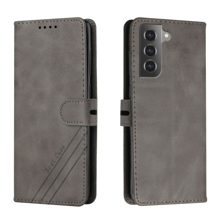 For Samsung Galaxy S22 5G Cow Texture Leather Phone Case