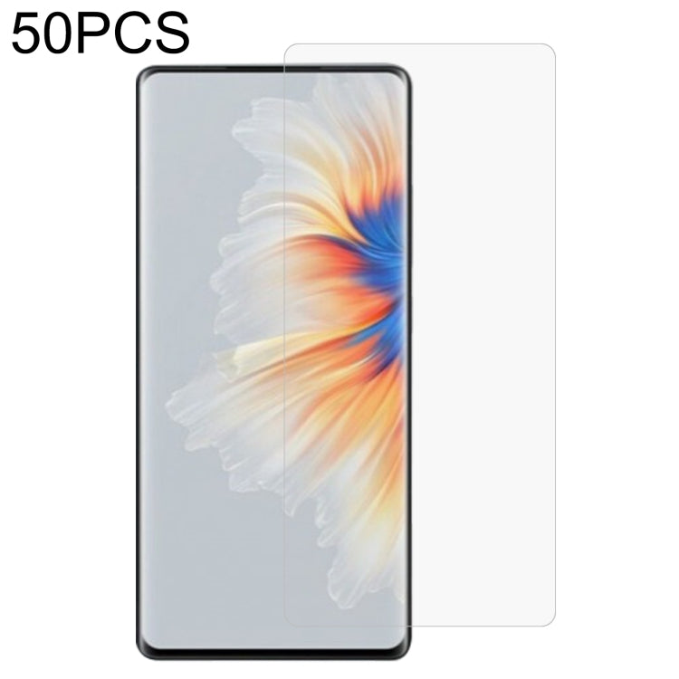 50 PCS 0.26mm 9H 2.5D Tempered Glass Film For Xiaomi 12S Ultra