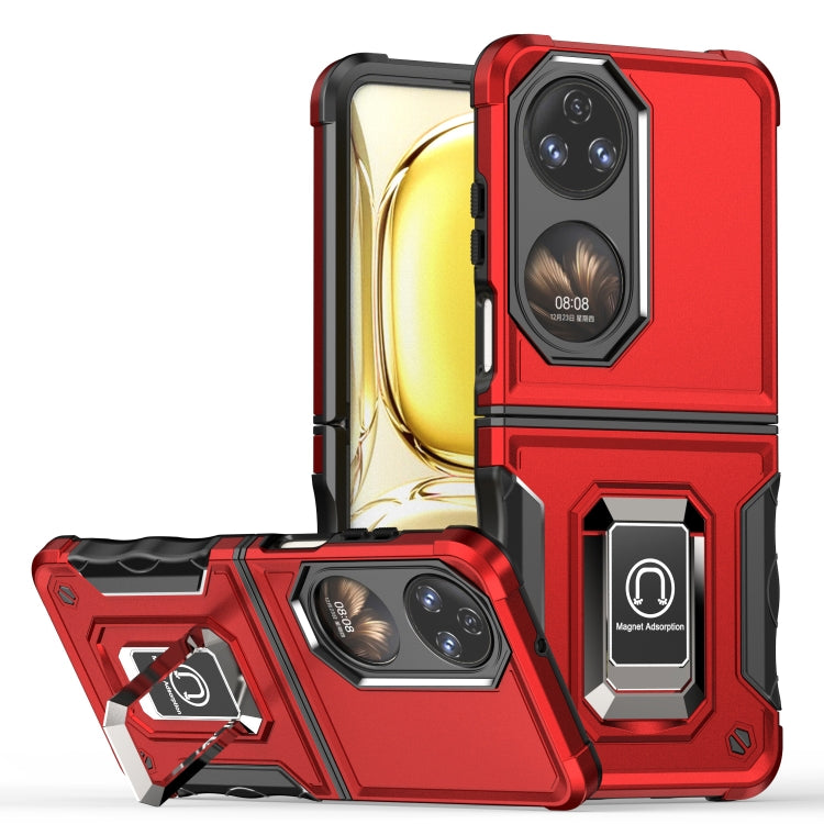 For Huawei P50 Pocket Ring Holder Non-slip Armor Phone Case