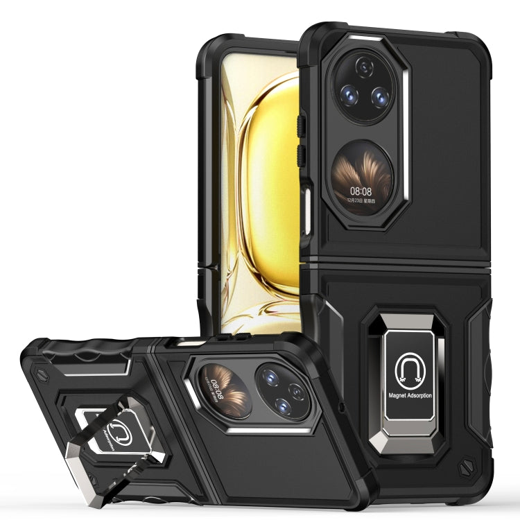 For Huawei P50 Pocket Ring Holder Non-slip Armor Phone Case