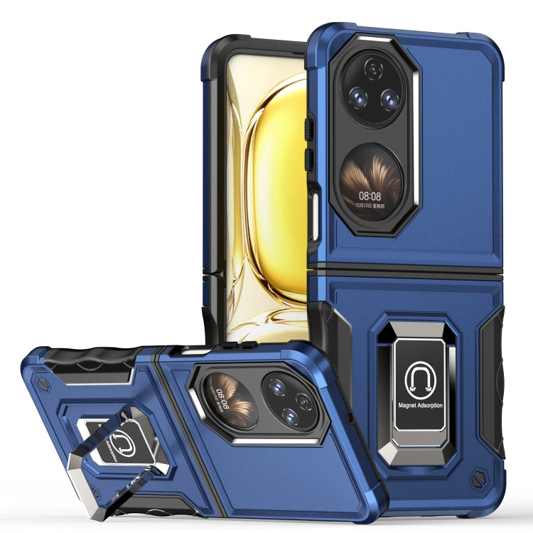 For Huawei P50 Pocket Ring Holder Non-slip Armor Phone Case
