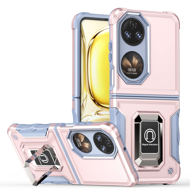 For Huawei P50 Pocket Ring Holder Non-slip Armor Phone Case
