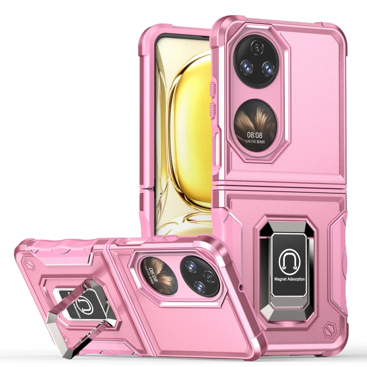 For Huawei P50 Pocket Ring Holder Non-slip Armor Phone Case
