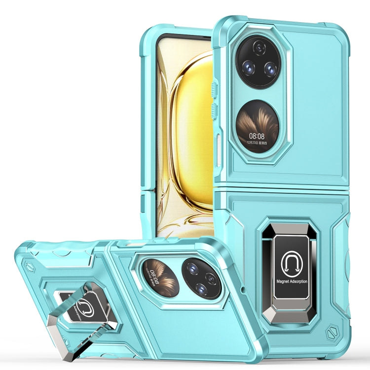 For Huawei P50 Pocket Ring Holder Non-slip Armor Phone Case