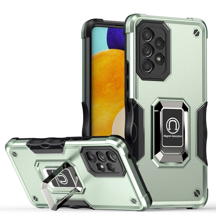 For Samsung Galaxy A53 5G Ring Holder Non-slip Armor Phone Case