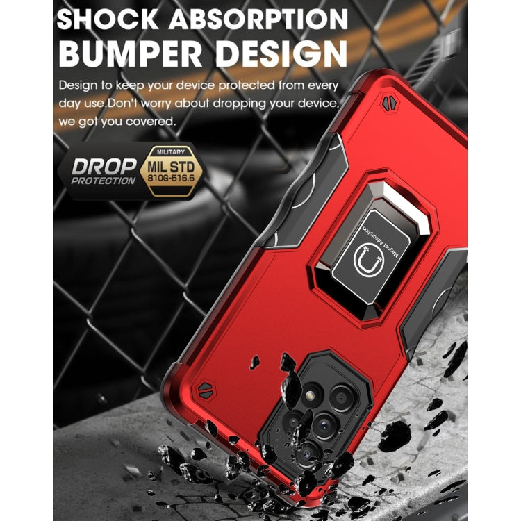 For Samsung Galaxy A53 5G Ring Holder Non-slip Armor Phone Case