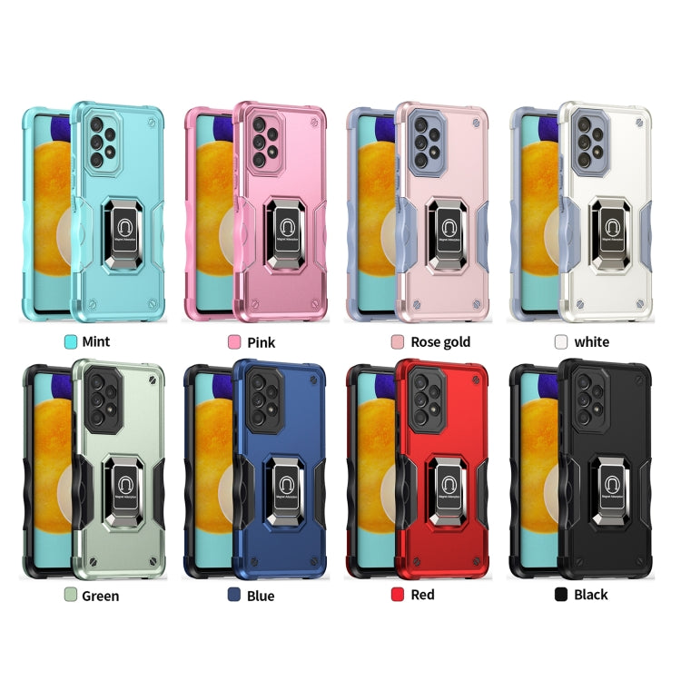For Samsung Galaxy A53 5G Ring Holder Non-slip Armor Phone Case