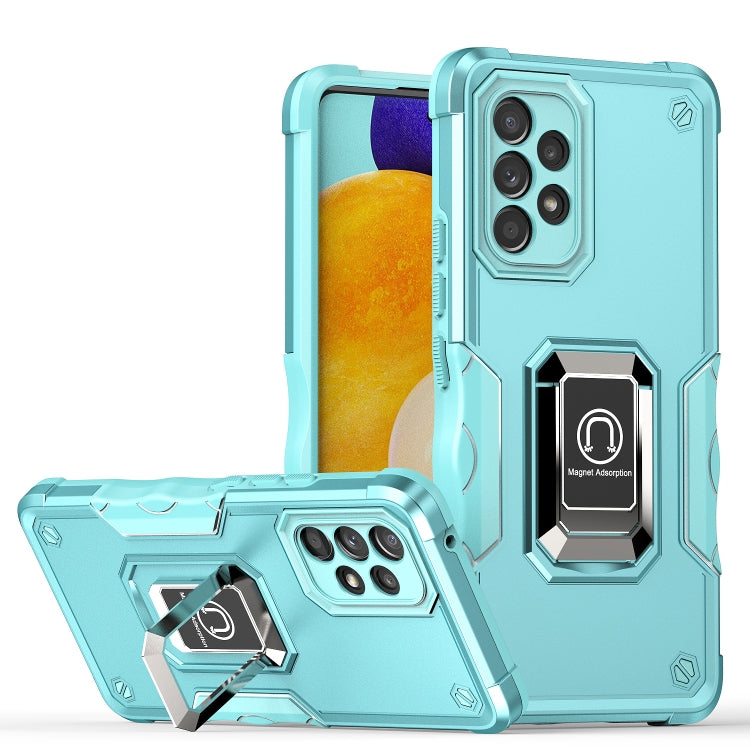 For Samsung Galaxy A53 5G Ring Holder Non-slip Armor Phone Case