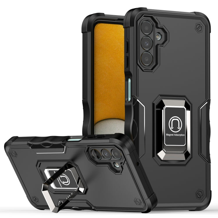 Ring Holder Non-slip Armor Phone Case For Samsung Galaxy A13 5G / Galaxy A13 4G / Galaxy A13 Lite / Galaxy A04 / Galaxy A04s / Galaxy A04e 4G