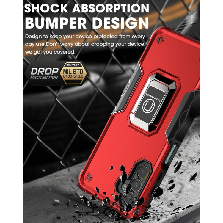Ring Holder Non-slip Armor Phone Case For Samsung Galaxy A13 5G / Galaxy A13 4G / Galaxy A13 Lite / Galaxy A04 / Galaxy A04s / Galaxy A04e 4G