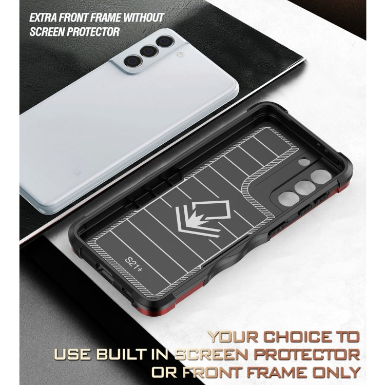 For Samsung Galaxy S21+ 5G Ring Holder Non-slip Armor Phone Case