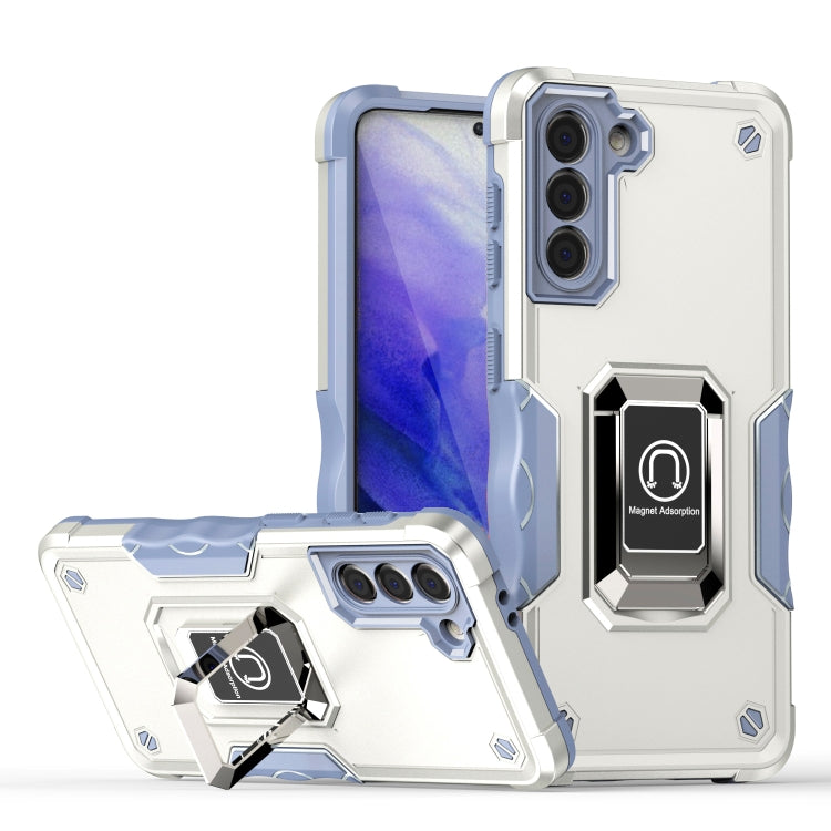 For Samsung Galaxy S21+ 5G Ring Holder Non-slip Armor Phone Case