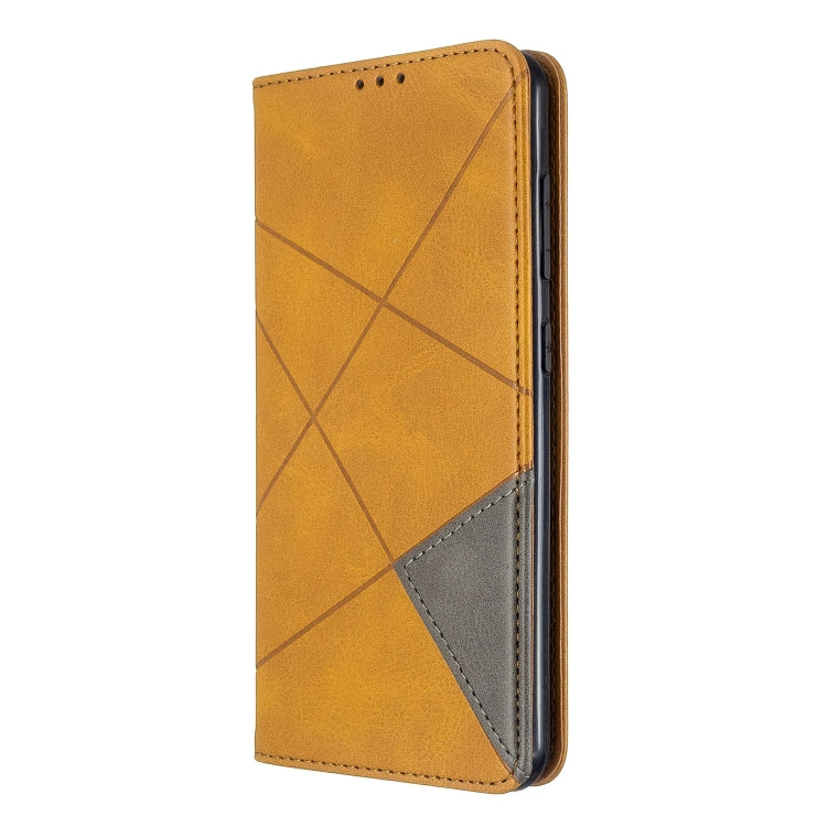 For Nokia 6.2 / 7.2 Rhombus Texture Horizontal Flip Magnetic Leather Case with Holder & Card Slots