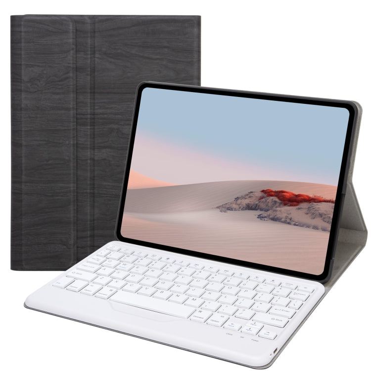 SFGO Tree Texture Bluetooth Keyboard Leather Case For Microsoft Surface Go 3 / 2 / 1