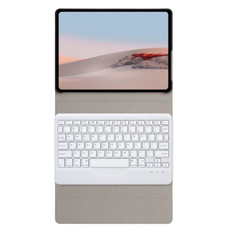 SFGO Tree Texture Bluetooth Keyboard Leather Case For Microsoft Surface Go 3 / 2 / 1