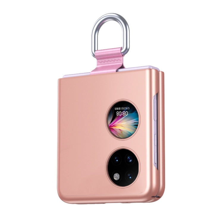 For Huawei P50 Pocket Ribbon Lanyard Skin Feel Phone Case