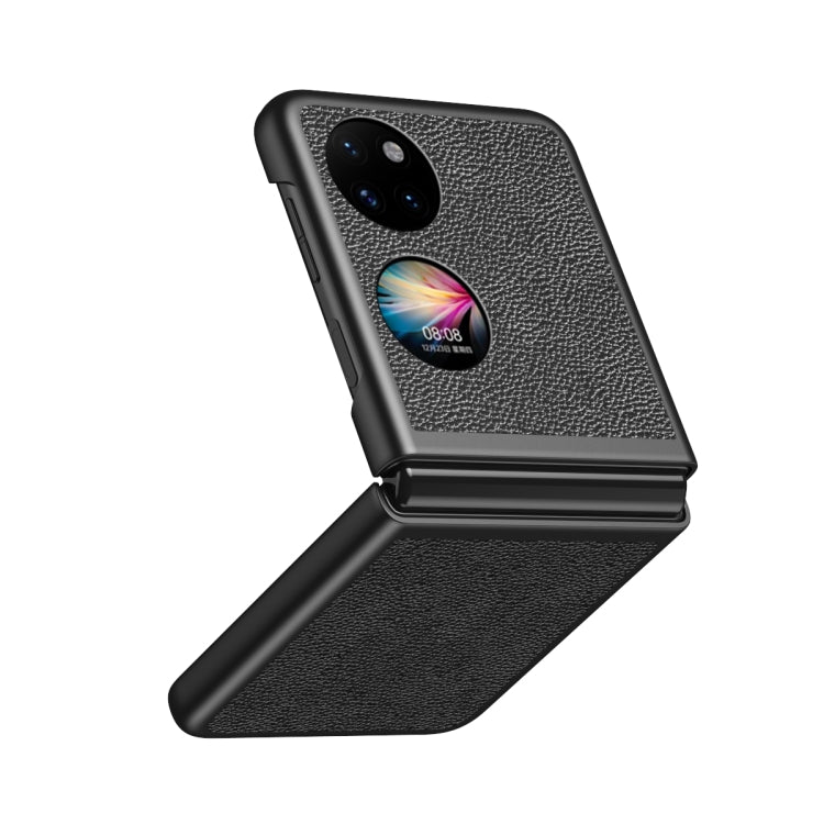 For Huawei P50 Pocket Litchi Texture Shockproof Phone Case