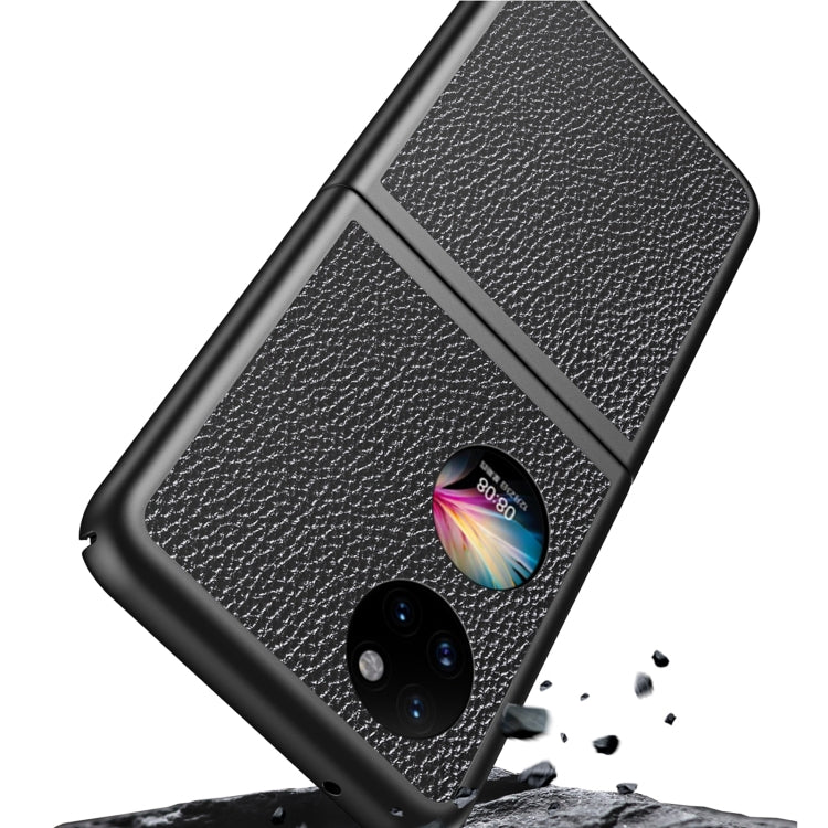 For Huawei P50 Pocket Litchi Texture Shockproof Phone Case