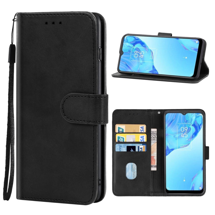 Leather Phone Case For TCL 20B