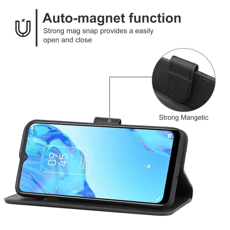 Leather Phone Case For TCL 20B
