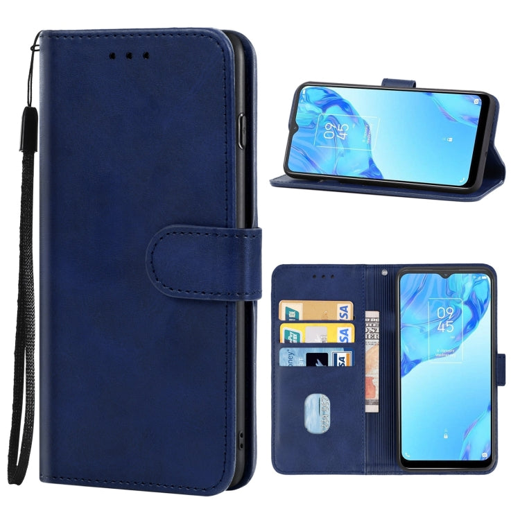 Leather Phone Case For TCL 20B