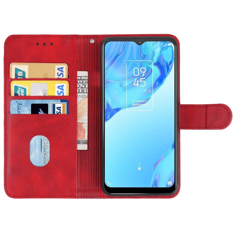 Leather Phone Case For TCL 20B