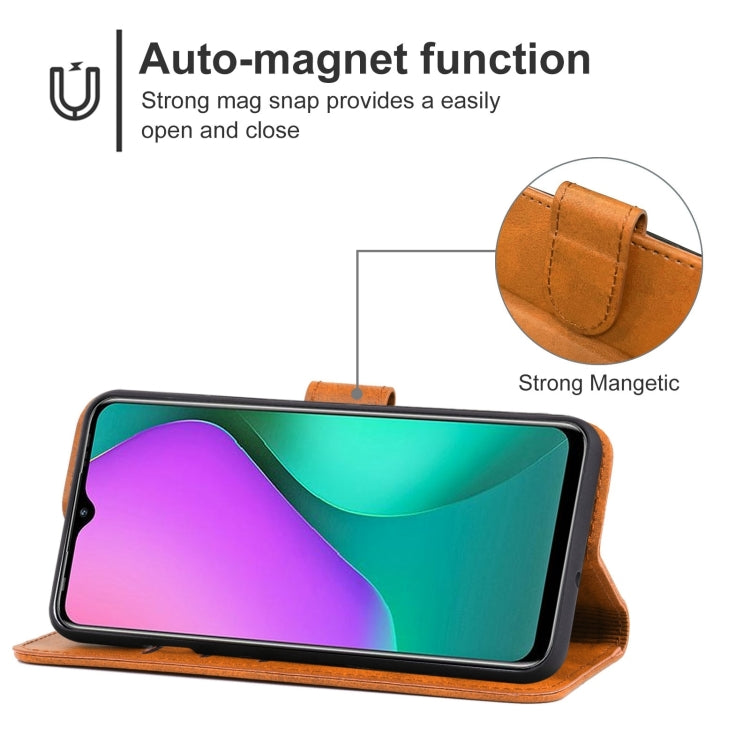 Leather Phone Case For Infinix Hot 10 Play