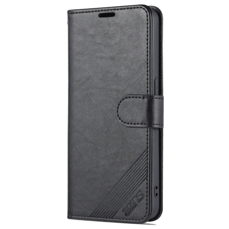 For OPPO Reno7 SE 5G AZNS Sheepskin Texture Flip Leather Phone Case