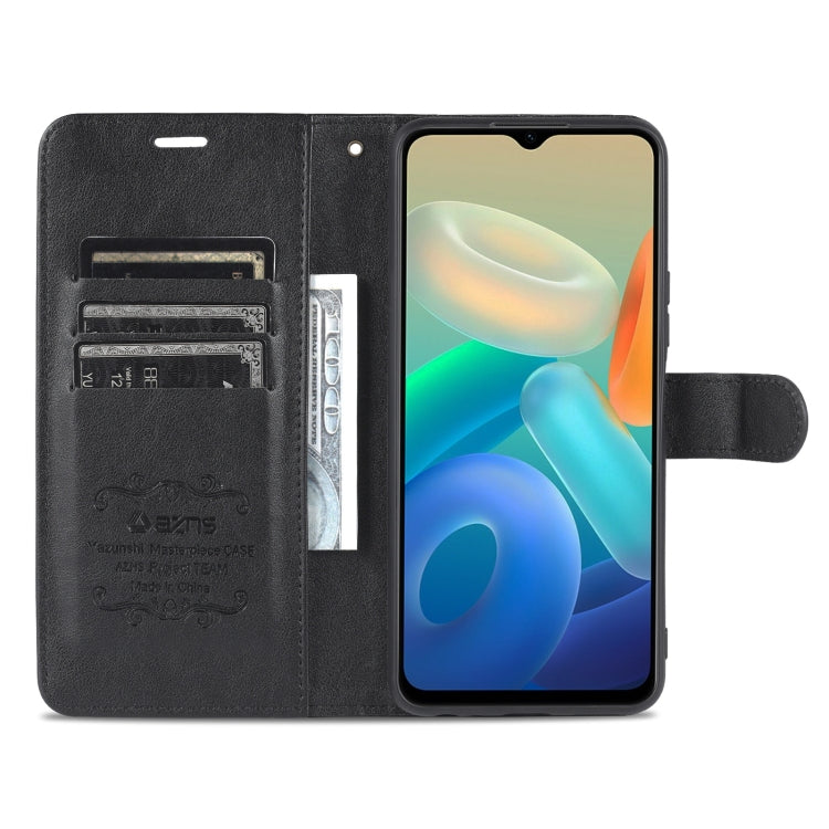 For vivo Y76s / Y74s AZNS Sheepskin Texture Flip Leather Phone Case