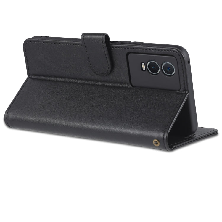 For vivo Y76s / Y74s AZNS Sheepskin Texture Flip Leather Phone Case