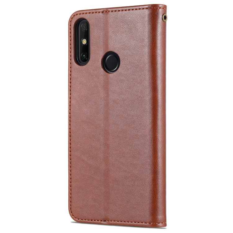 For Huawei Enjoy 20e AZNS Sheepskin Texture Flip Leather Phone Case