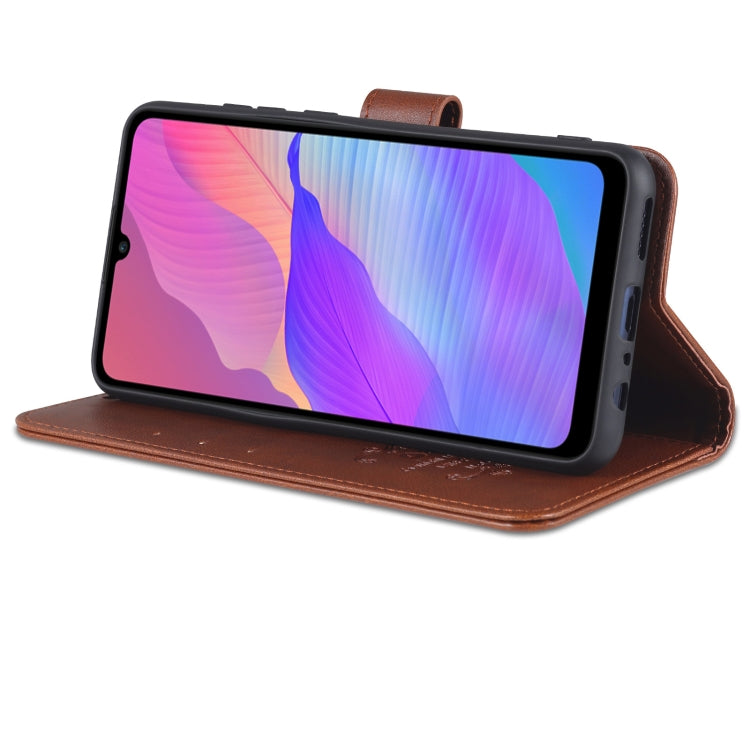 For Huawei Enjoy 20e AZNS Sheepskin Texture Flip Leather Phone Case