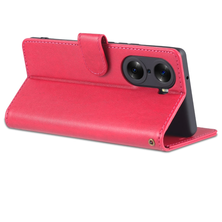 For Honor 60 AZNS Sheepskin Texture Flip Leather Phone Case