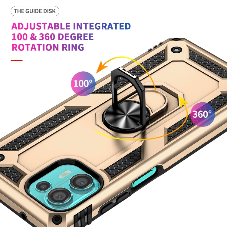 For Motorola Moto Edge 20 Lite Shockproof TPU + PC Phone Case